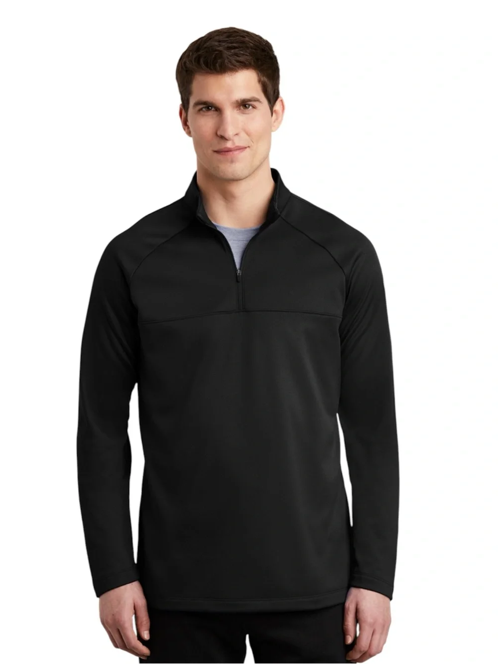 Nike Dri-FIT Therma-FIT 1/2 Zip Pullover Black Men’s Large Fleece Athletic
